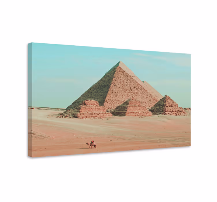 Obraz mesto pyramídy v gíze - Tenstickers