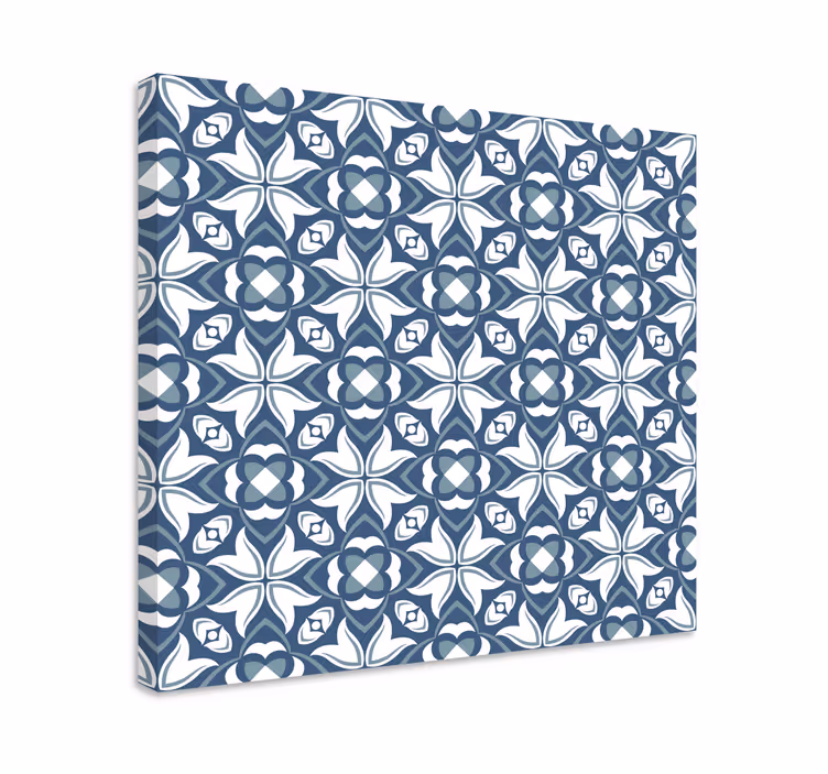 Obraz s ornamentmi geometrickým kvetinovým motívom - Tenstickers