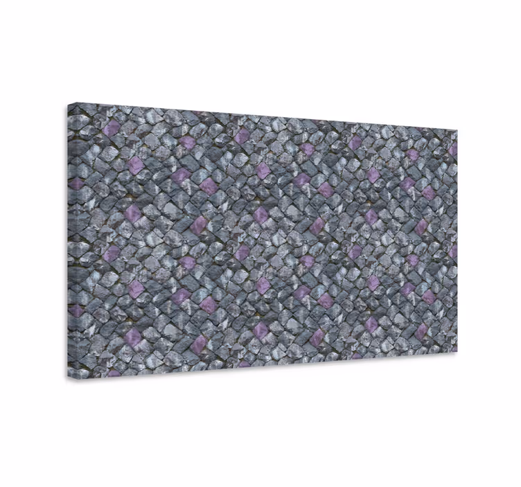 Obraz s ornamentmi geometrický kameninový vzor - Tenstickers