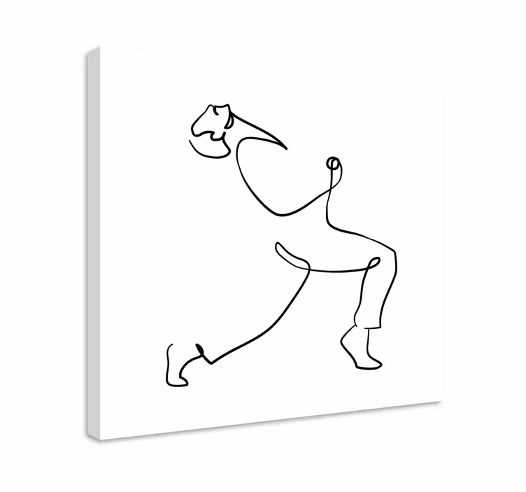"mercury" line art hudobné obrazy na stenu - Tenstickers