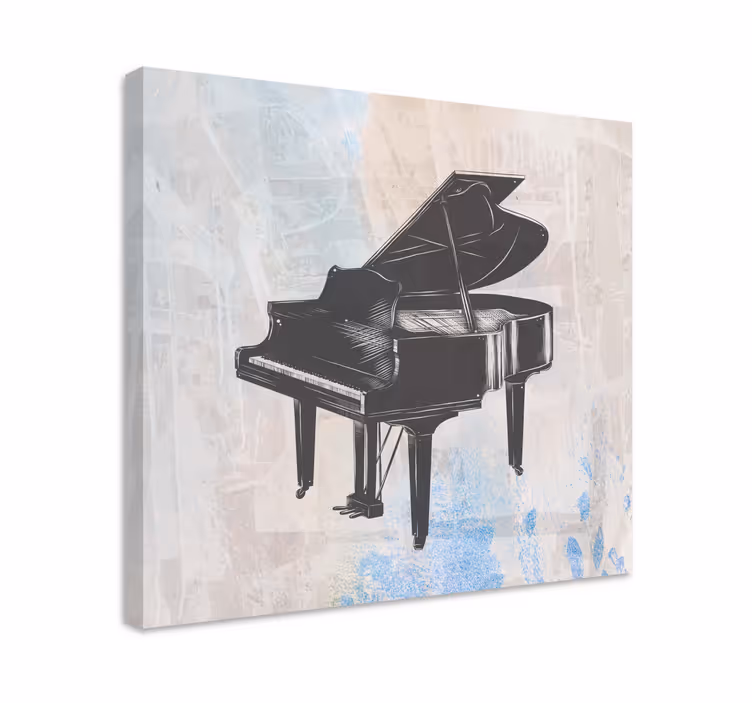 Obraz hudba vo veľkom piano štýle - Tenstickers
