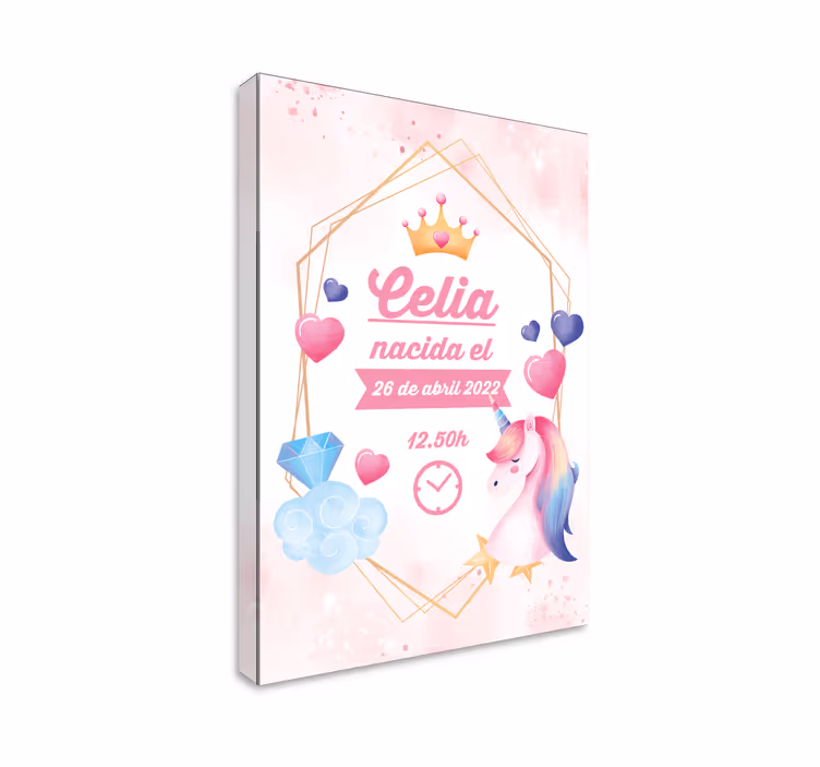 obraz a jednorožcom celiin magický moment - Tenstickers