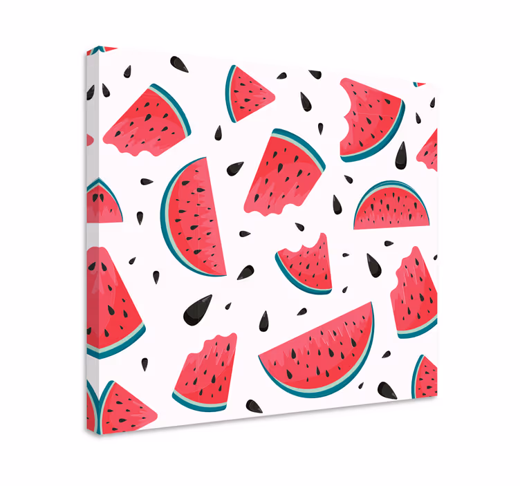 Obraz ovocie osviežujúci plátok melóna - Tenstickers