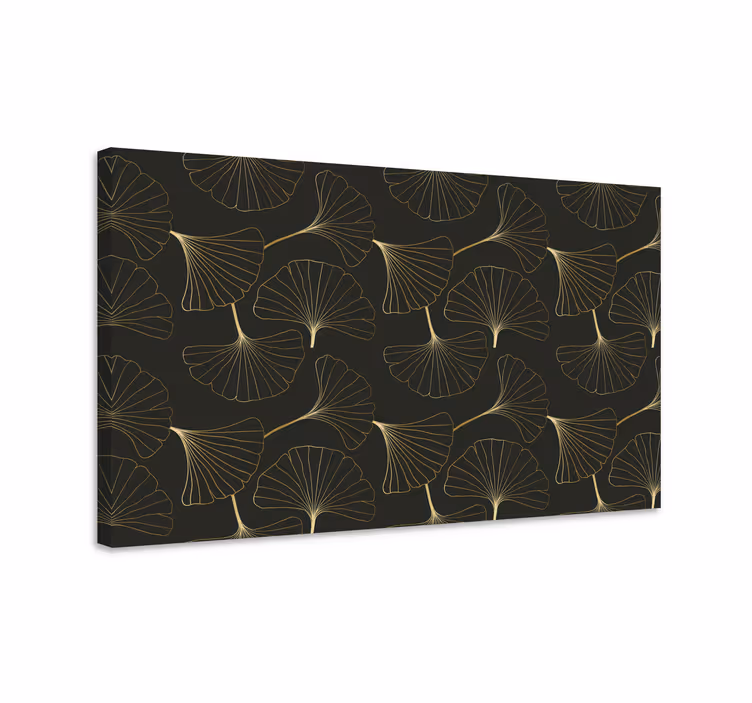 Obraz na stenu rastliny elegantné listy ginka - Tenstickers
