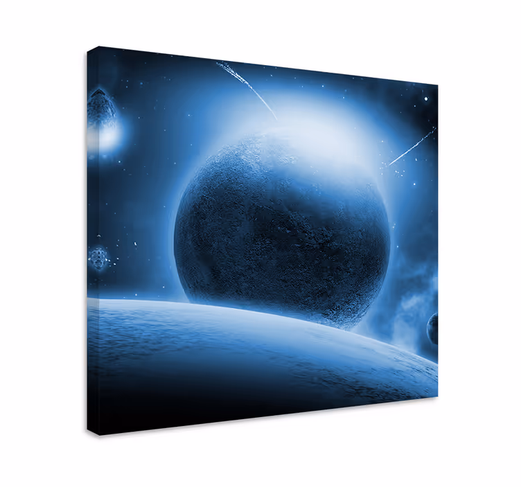 obraz panoráma kozmický planetárny - Tenstickers