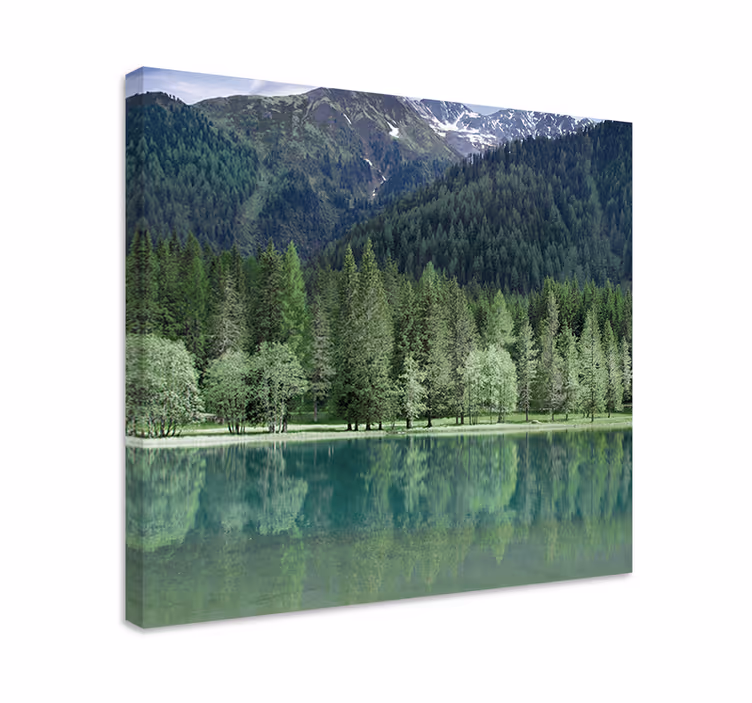 Obraz panoráma pokojný odraz hôr - Tenstickers