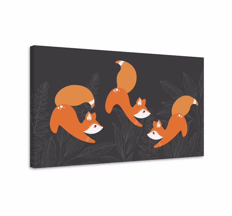 Obrazy zvierat na obrazy na stenulíšok v škandinávskom štýle - Tenstickers