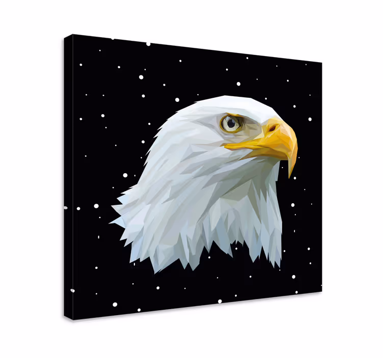 Obraz na stenu vtáky portrét orla - Tenstickers