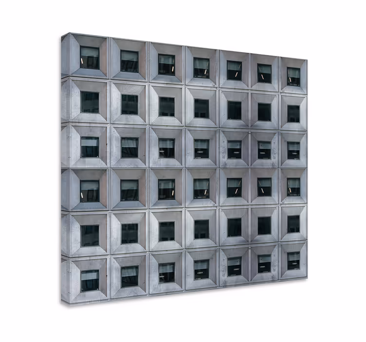 Industrálny obraz na stenu brutalist - Tenstickers