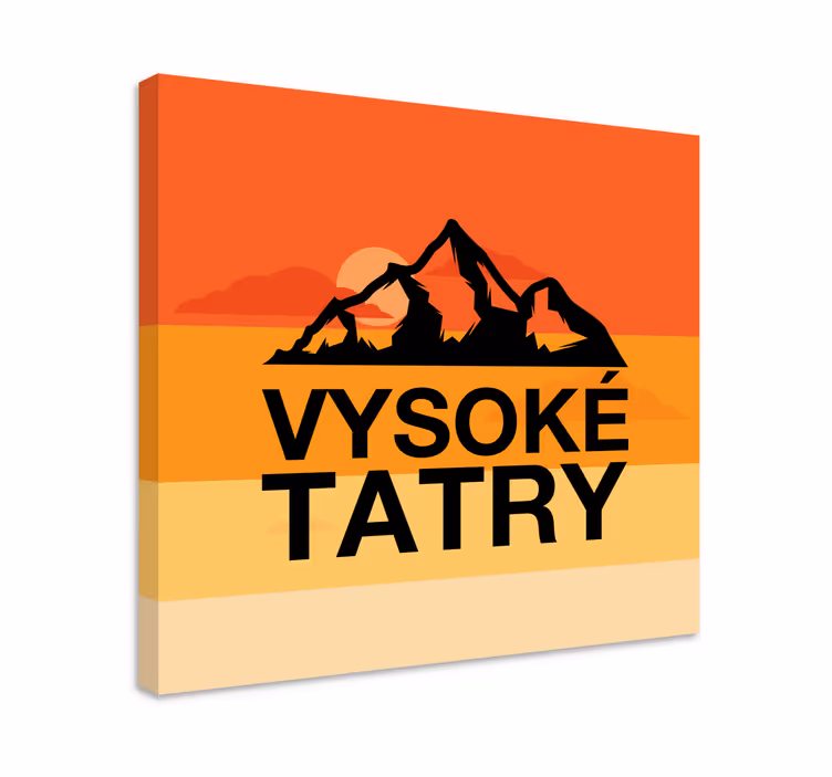 Obraz na stenu Vysoké tatry - Tenstickers