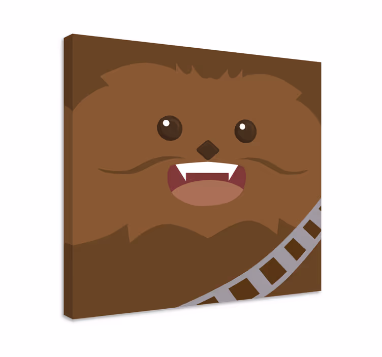 obraz na stenu znaky chewie - Tenstickers
