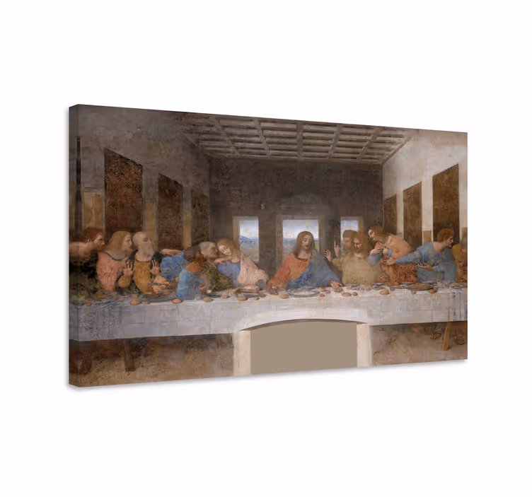 umelecký obraz posledná večera je maľba od Leonarda da Vinciho z  - Tenstickers