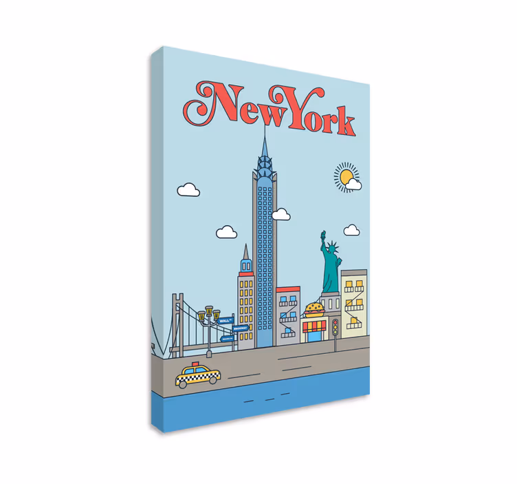 obraz mesto nový York - Tenstickers