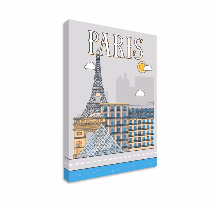 obraz mesto paríž - Tenstickers