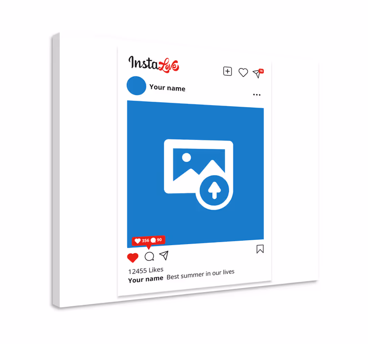 Obraz na mieru nainštalujte - Tenstickers