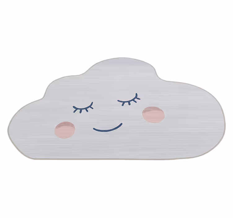 rôzne vinylové koberce pre deti dizajn zdriemnutého oblaku - Tenstickers