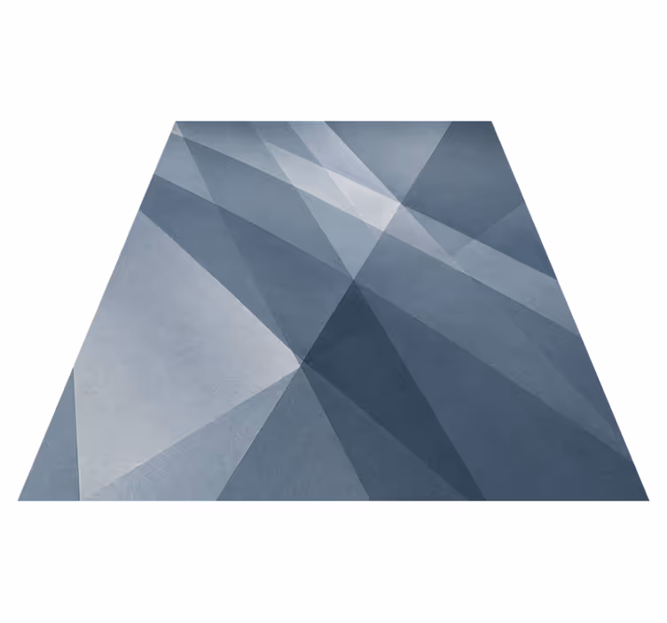 vinylový koberec do jedálne abstraktný geometrický gradient - Tenstickers