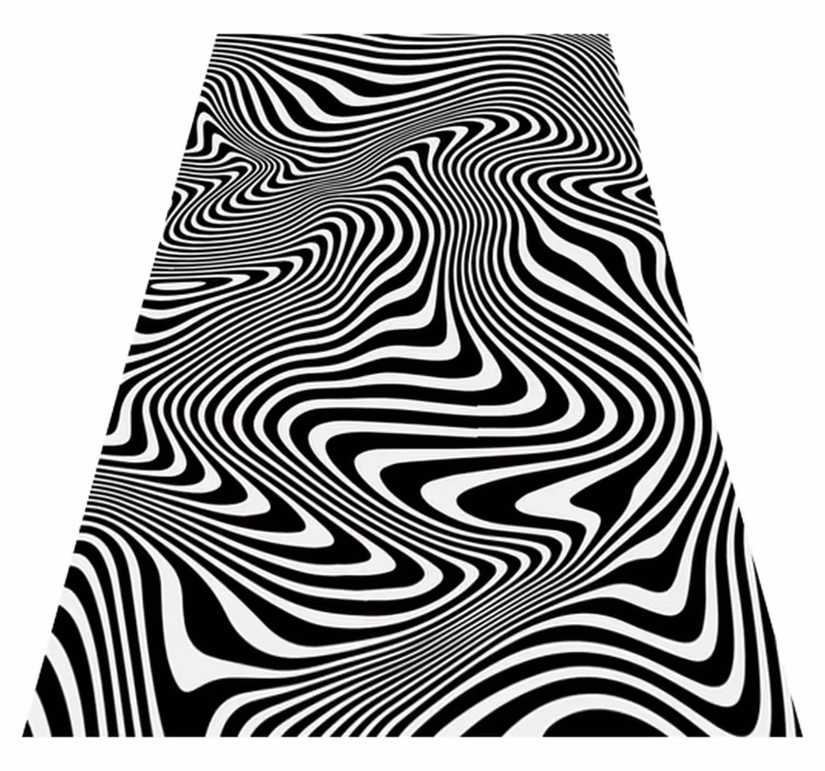 Vinylové koberce zvieratá zebra 3d efekt - Tenstickers