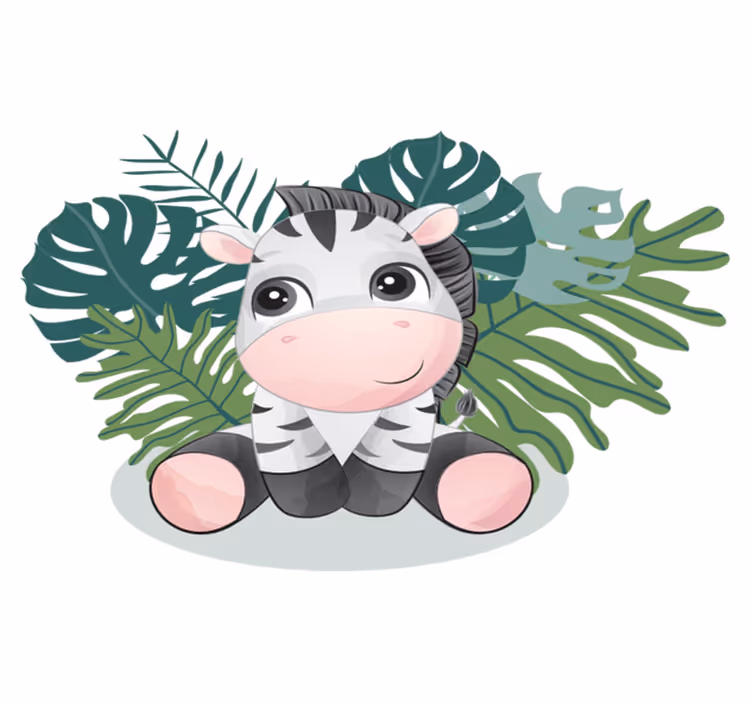 Vinylové koberce zvieratá divoká afrika zebra - Tenstickers