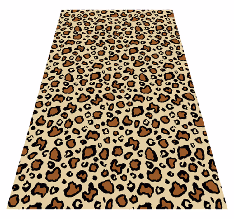 Vinylové koberce zvieratá klasický leopardí vzor - Tenstickers