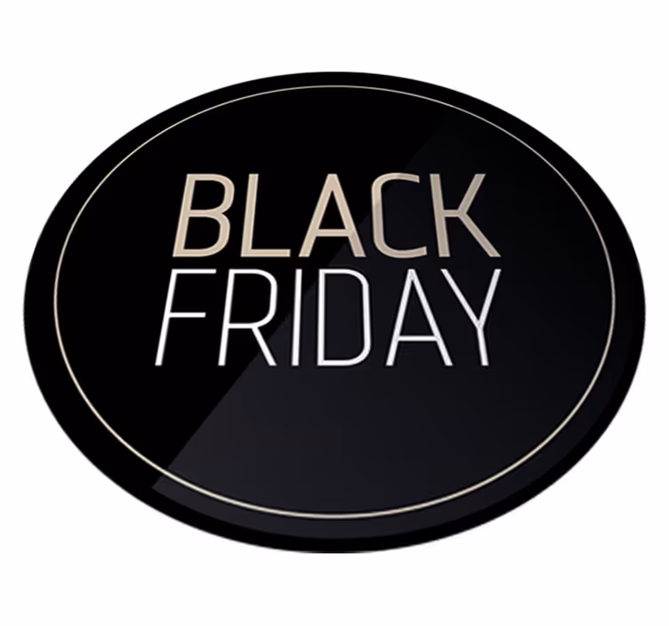 Vinylový koberec black friday elegantná promo akcia - Tenstickers
