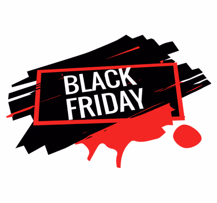 Vinylový koberec black friday moderný dizajn - Tenstickers
