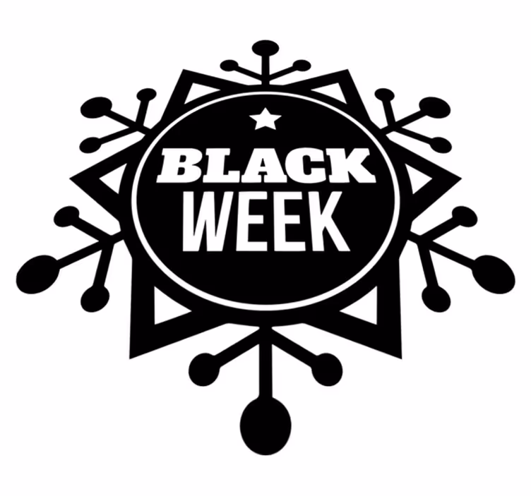 Vinylový koberec black friday snehová týždňová akcia - Tenstickers