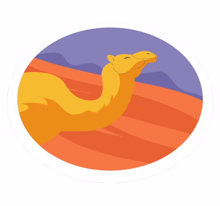 Vinylové koberce zvieratá púštne zvieratá - Tenstickers