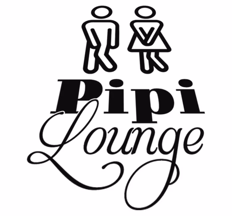 Vinylový koberec do kúpeľne pipi lounge - Tenstickers