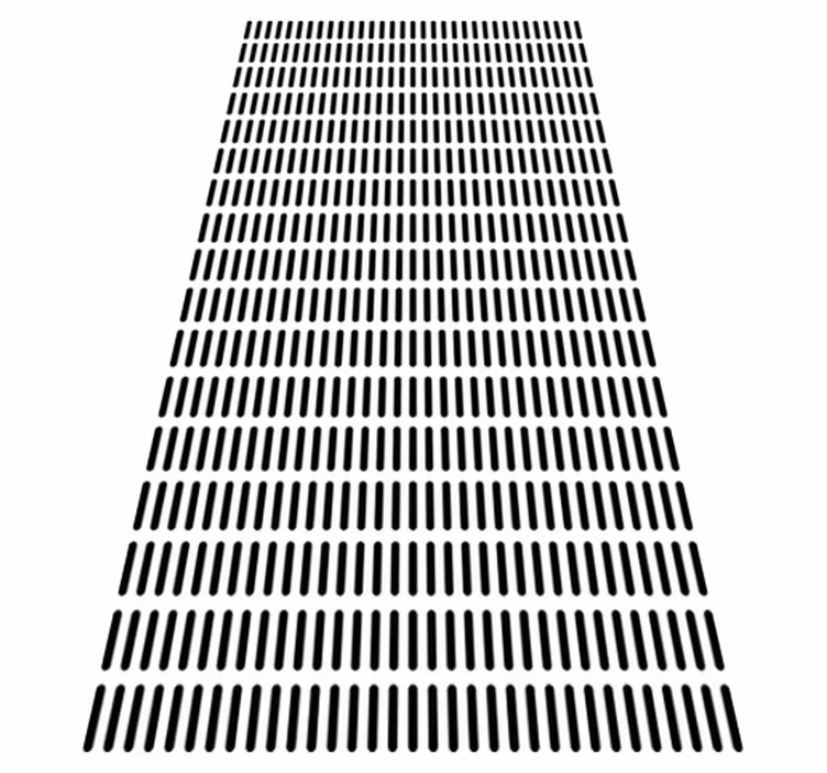 Vinylový koberec do kúpeľne minimalistické línie - Tenstickers