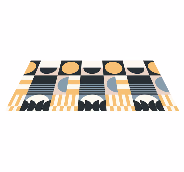 Vinylový koberec do obývačky moderný abstraktný vzor - Tenstickers
