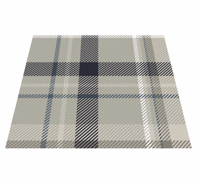 Vinylový koberec do spálne šedý flanel - Tenstickers