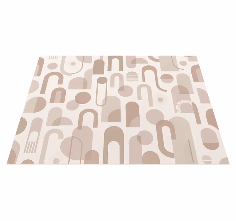 Vinylový koberec do spálne moderný vzor - Tenstickers