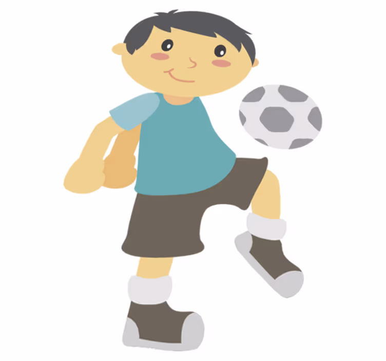 Detský vinylový koberec na hranie futbalu - Tenstickers
