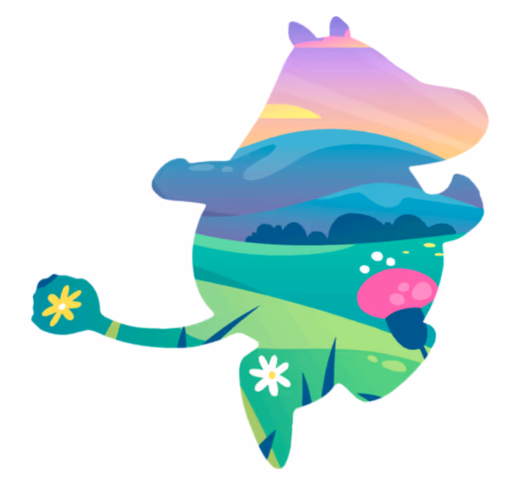 Detský vinylový koberec moomin svet - Tenstickers