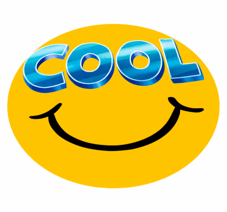 Detský vinylový koberec s cool usmievavým skateboardom - Tenstickers
