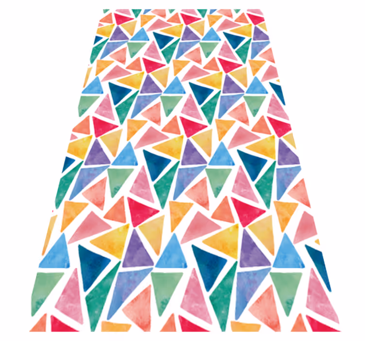 Vinylový koberec do kuchyne geometrický vzor - Tenstickers