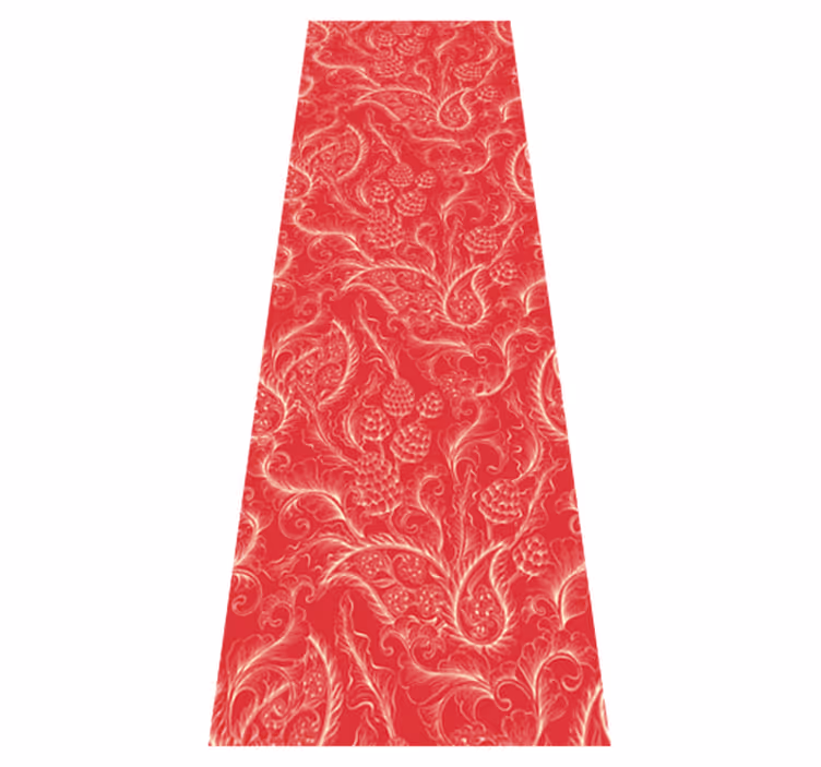 Vinylový koberec do kuchyne s paisley vzorom - Tenstickers