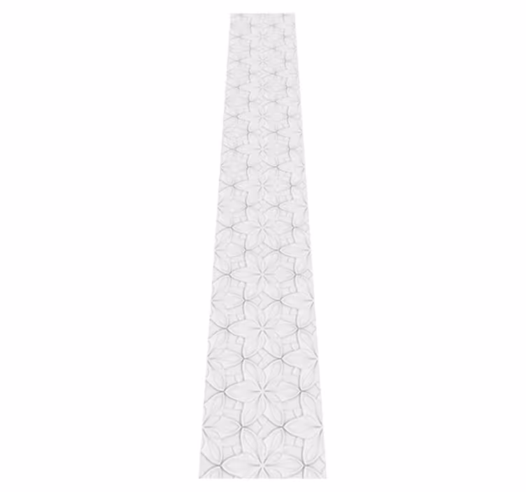 Vinylový koberec do kuchyne s minimalistickými hexagónmi - Tenstickers