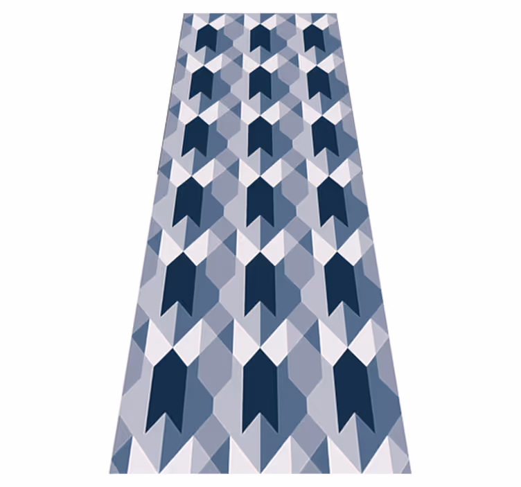 Severský vinylový koberec geometrický kodaň - Tenstickers