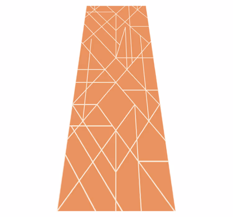 Severský vinylový koberec geometrická mozaika apex - Tenstickers
