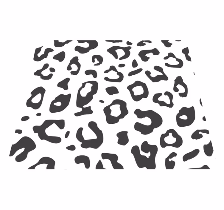 Vinylové koberce zvieratá Čierny leopard - Tenstickers
