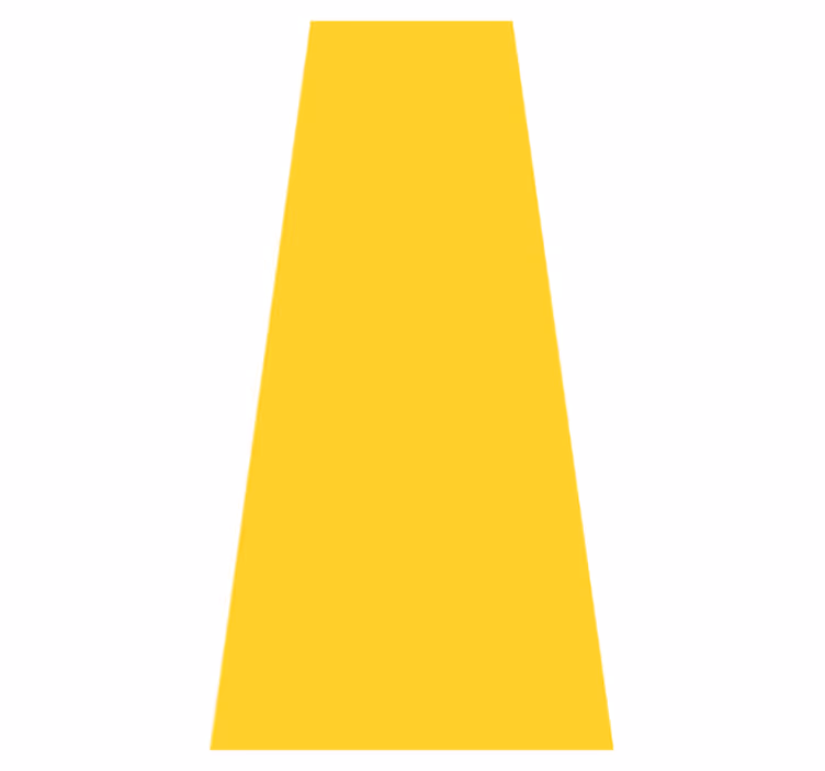 Žltý vinylový koberec yellow - Tenstickers
