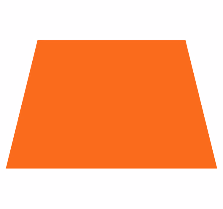 Oranžový vinylový koberec citrusová oranžáda - Tenstickers