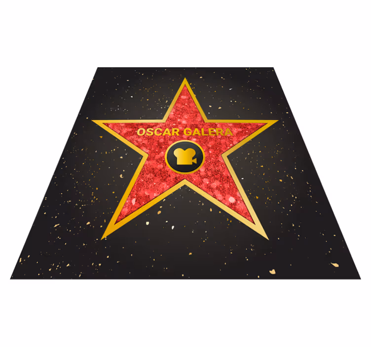 Prispôsobiteľný vinylový koberec z hollywoodu - Tenstickers