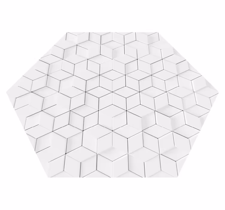 vinylový koberec do obývačky minimalistický geometrický vzor - Tenstickers