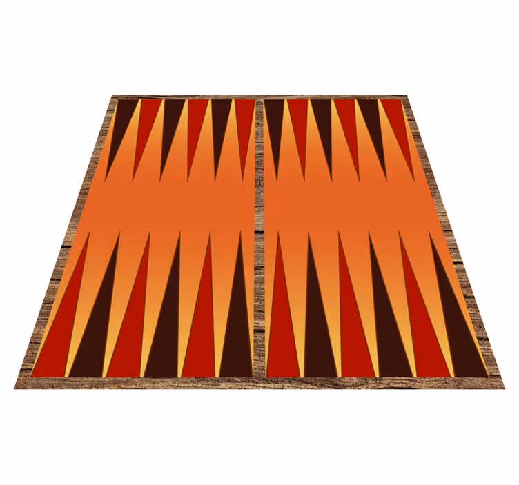 pruhovaný vinylový koberec geometrické pruhy - Tenstickers