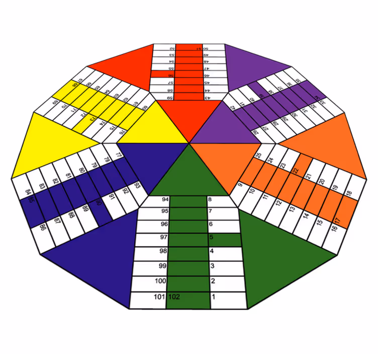detský vinylový hry vzdelávací koláčový graf - Tenstickers