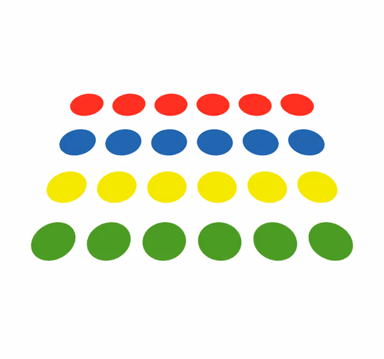 Nádherný koberec vinyl twister game - Tenstickers