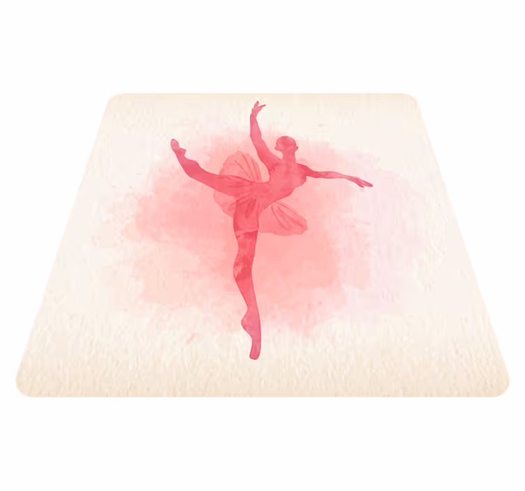 Akryl tanec vinyl koberec - Tenstickers